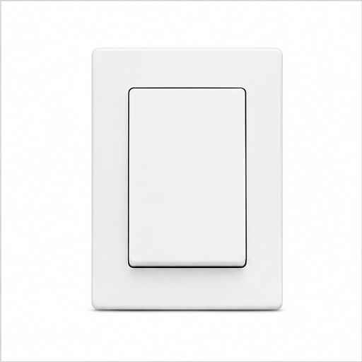 Panasonic 1-Gang 10A 1-Way SP Switch — Without Cover Plate